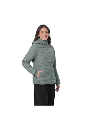 Chaqueta Acolchada 2 En 1 Para Mujer Chalina Verde