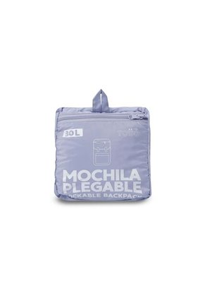 Morral De Viaje Plegable Collapse 30 Mediano Morado