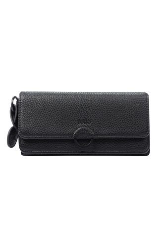 Billetera Soft Sub Negra Grande Totto