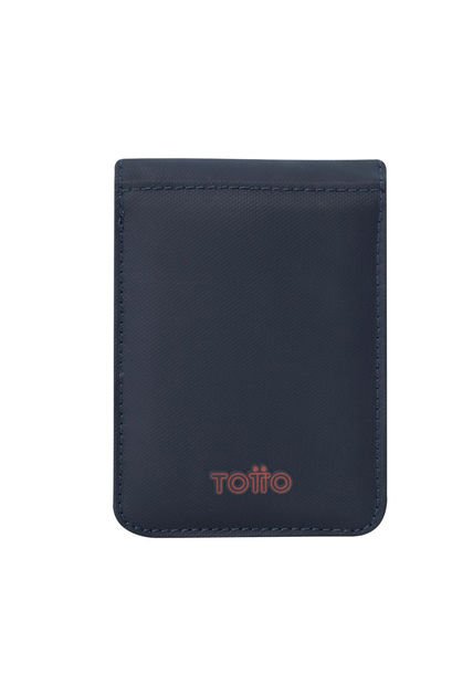Billetera Dual L Con RFID Blocker Azul Grande