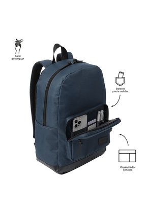 Morral Universitario Porta PC 14" Tocax Azul Unisex