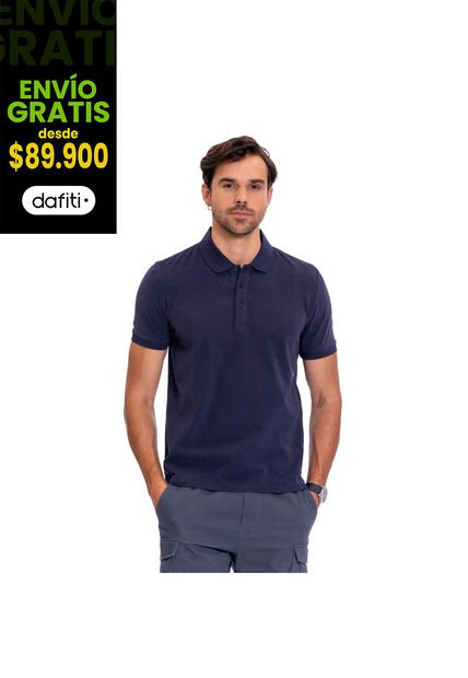 Camisa Polo Para Hombre Youngpolo Azul