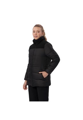 Chaqueta Acolchada Para Mujer Black Negra