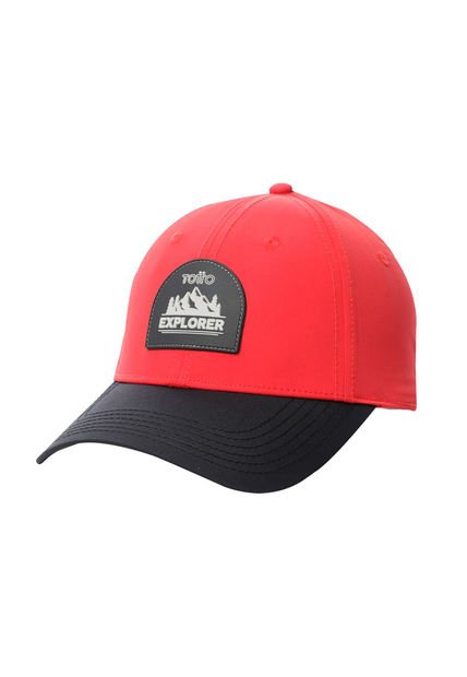 Gorra Beisbolera Romer Roja/Negra