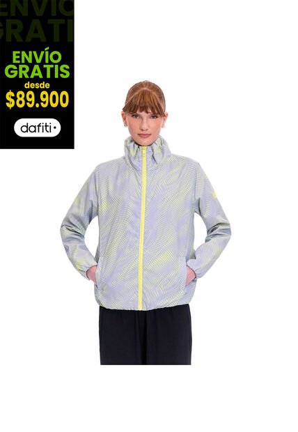 Chaqueta Casual Para Mujer Pray Liviana Amarilla