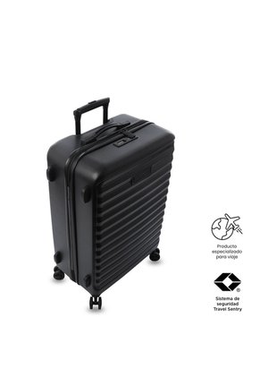 Maleta De Viaje Mediana 360 Helios 2.0 Negra