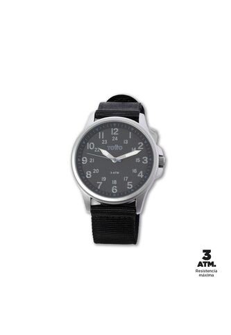 Reloj Analógico Ticker 2.0 Color Negro Totto