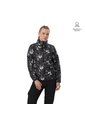 Chaqueta Casual Para Mujer Pray Liviana Negra de Totto