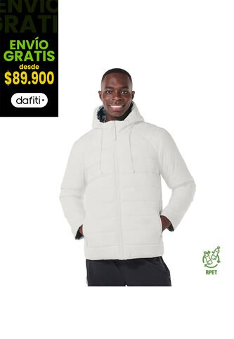 Chaqueta Acolchada Para Hombre Poma Blanca Totto