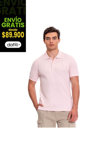 Camisa Polo Para Hombre Spencer 2.0 Rosada Totto