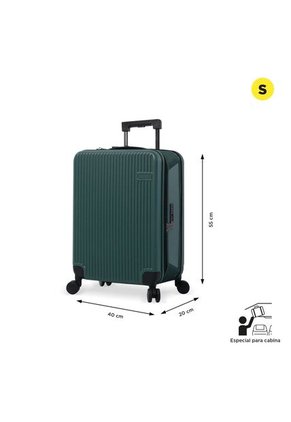 Maleta Plegable De Cabina Minimize 10-15 Kg Verde