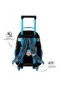 Morral Con Ruedas Niño Avengers Capitán América Mediano Gris de Totto