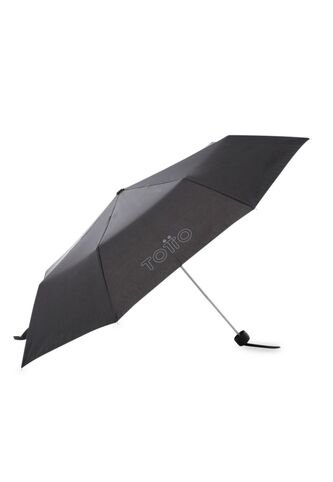 Sombrilla Mediana Sombri Con Filtro UV Negra Totto