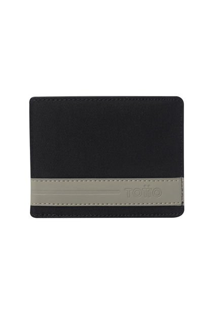 Billetera Vlideri 2.0 Con RFID Blocker Negra/Beige