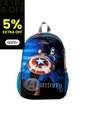 Morral Para Niño Avengers Capitán América Grande Gris de Totto