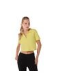 Camisa Polo Saba Para Mujer Amarilla de Totto