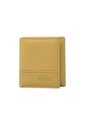 Billetera Para Hombre Saffiano Aqi Amarilla Con RFID Blocker de Totto