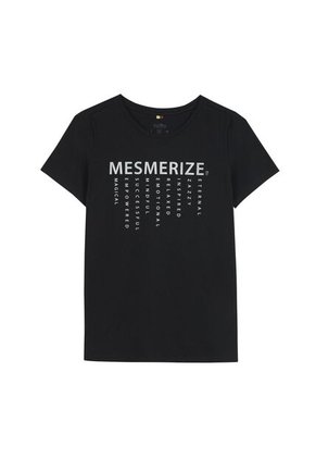 Camiseta Para Mujer Dusti Negra
