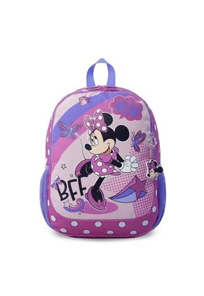 Combo Escolar Morral Minnie Point Walt + Lonchera Y Cartuchera