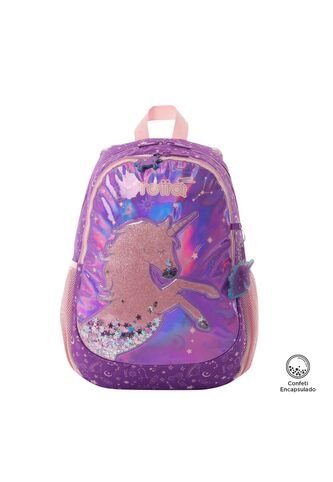 Morral Para Niña Unispace Mediano Morado Totto