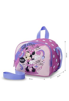 Combo Escolar Morral Minnie Point Walt + Lonchera Y Cartuchera