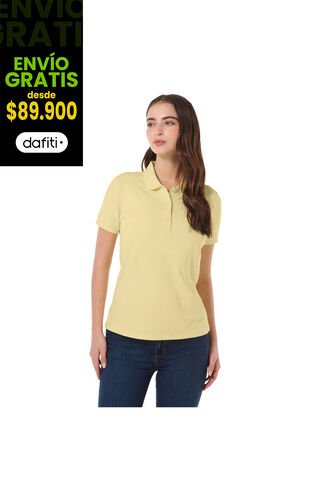 Camisa Polo Masara Para Mujer Amarilla Totto