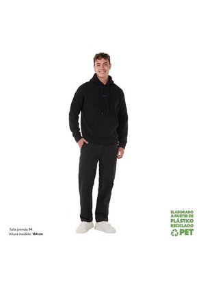 Buzo Deportivo Para Hombre Overo Negro