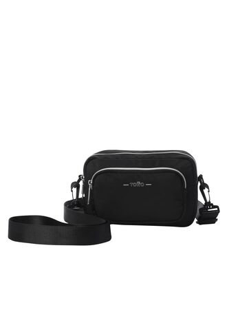 Bolso Para Mujer 2 En 1 Funty Crossbody Negro Totto