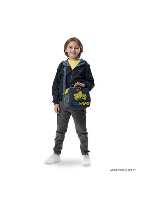 Lonchera Térmica Para Niño Banana Minions Grande Azul