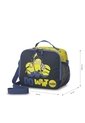 Lonchera Térmica Para Niño Banana Minions Grande Azul de Totto