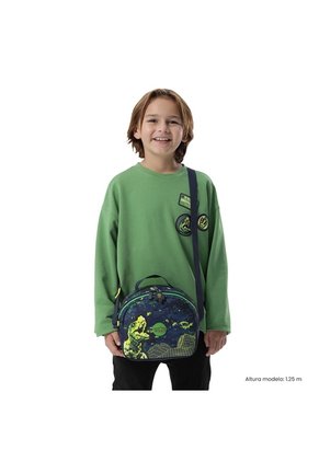 Lonchera Térmica Para Niño Digisaurio Azul