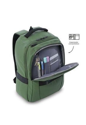 Morral Ejecutivo Porta PC 16" Wivetto 2.0 Verde Hombre