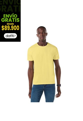 Camiseta Para Hombre Manne Amarilla Totto
