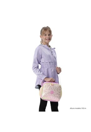 Lonchera Térmica Para Niña Unicorn Kisses Grande Amarilla