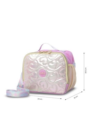 Lonchera Térmica Para Niña Unicorn Kisses Grande Amarilla