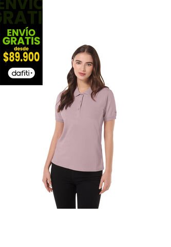 Camisa Polo Chechi Para Mujer Rosada Totto