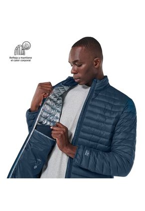 Chaqueta Acolchada Para Hombre Termolight Azul