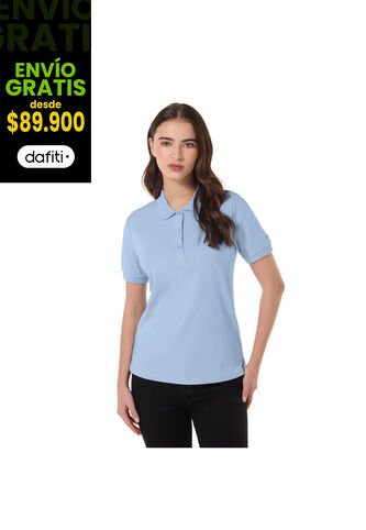 Camisa Polo Chechi Para Mujer Azul Totto