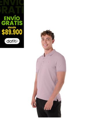 Camisa Polo Youngpolo Para Hombre Rosada Totto