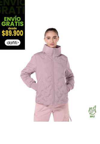 Chaqueta Acolchada Para Mujer Bab Rosada Totto
