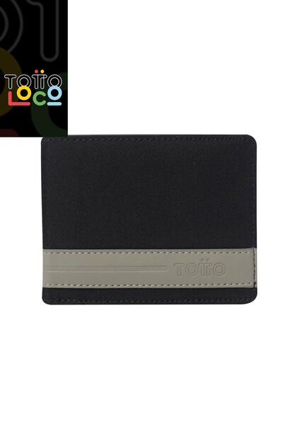 Billetera Vlideri 2.0 Con RFID Blocker Negra/Beige