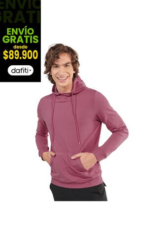 Buzo Hombre Guio Casual Rosado Totto