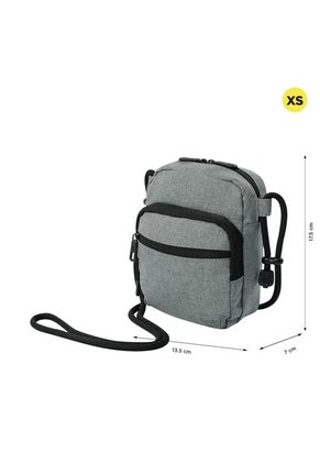 Bolso Para Hombre Riva Crossbody Pequeño Gris