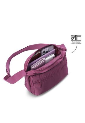 Bolso Para Mujer Amsu 2.0 Tipo Crossbody Pequeño Rosado Rose