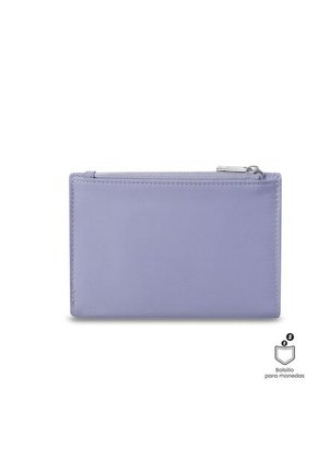 Billetera Para Mujer Montana Con RFID Blocker Morada