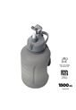 Botilito De Agua Motivación 1500 Ml Gris de Totto