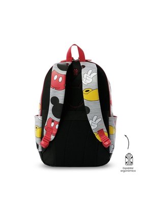 Morral Para Niño Mickey Classic Mediano Gris