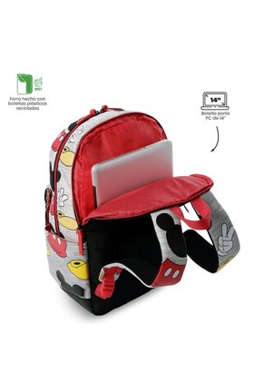 Morral Para Niño Mickey Classic Mediano Gris