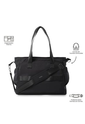 Bolso Para Mujer Maxi Tote Grande Porta PC 16" Negro