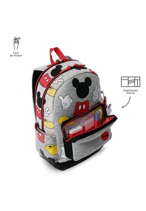 Morral Para Niño Mickey Classic Mediano Gris